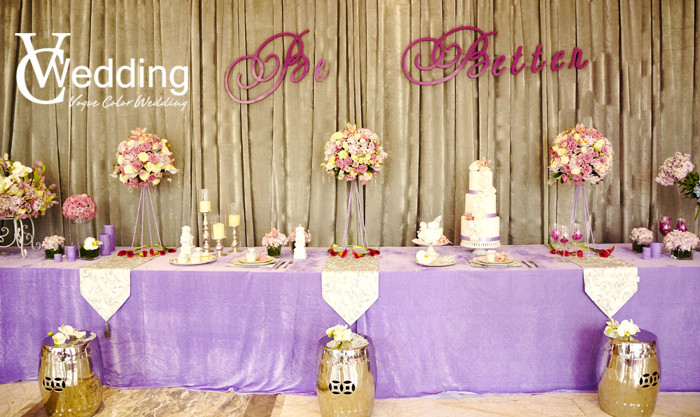 【Vc·婚礼·2014.6.8 丹阳东方会馆 紫色+灰