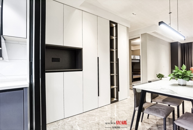 【小二家居7182 全屋定制】光樾華庭*現(xiàn)代簡約-櫥柜衣柜定制家具 生產(chǎn)流程跟進