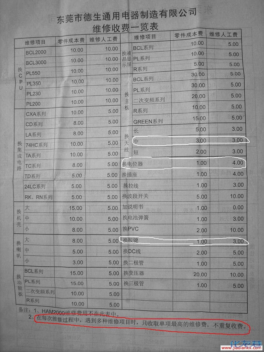 现在收音机不值钱但维修却并不很容易,复杂点的故障估计很少有维修部愿意修理。 常州有德生的正宗维修部,就在北大街。 据说是玉龙花园附近,以前在论坛做过广告。 具体地址您查看收音机的说明书或者登陆他们的网站查询即可。 德生在各地有维修能力的维修部不多,常州算是一个。 据我所知德生的售后服务的确非常好,正常情况下维修价格是很公道的。 如果常州的这家收费高昂,那您可以通过平邮寄送到他们厂里。好多人寄过去之后不但不收维修费,他们甚至有时候还直接寄个新的给您呢。 比如: 我手头是PL737.