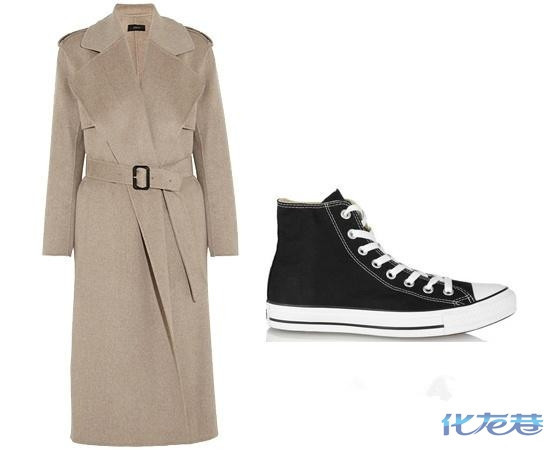 呢子大衣或者风衣搭配运动鞋你敢吗?7种秋冬