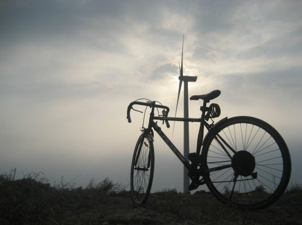 代车友小非洲发帖 骑行南通看海顺便爬个惠山