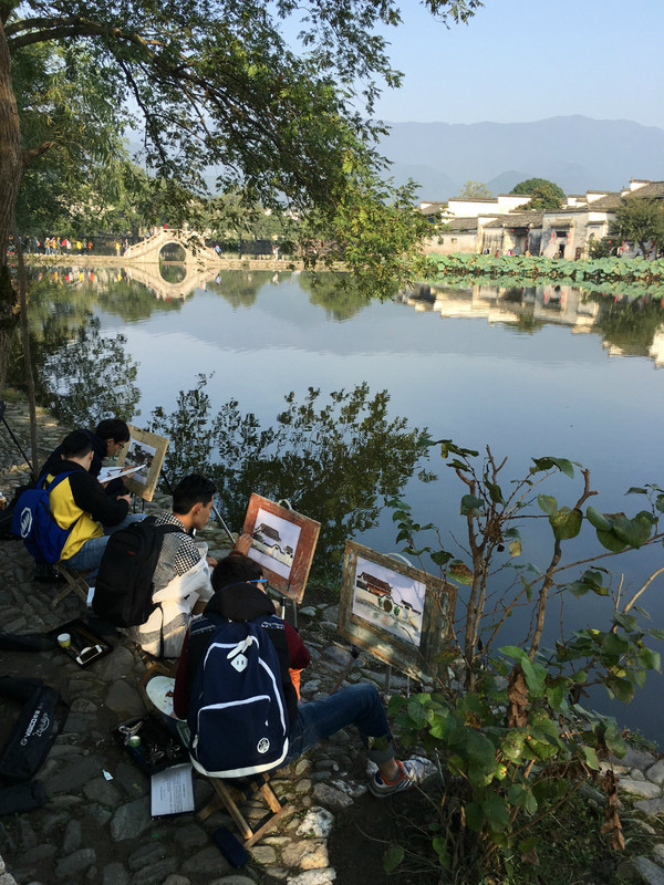 徽州 登黄山 在来个夹溪湾漂流,感谢公司组织的