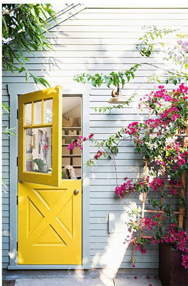 【3D木门·德系精工】单调的室内,一扇有色门