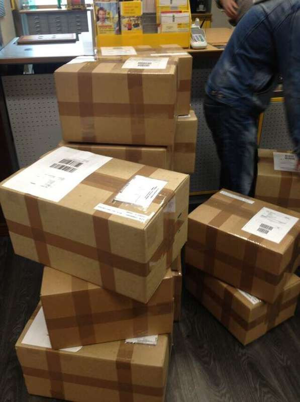 德国邮局寄包裹,新鲜奶粉空运到家